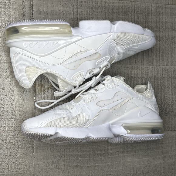 Nike Air Max Infinity 2 White Photon Dust Athletic Running Shoes Women Size 9.5 - Picture 4 of 7